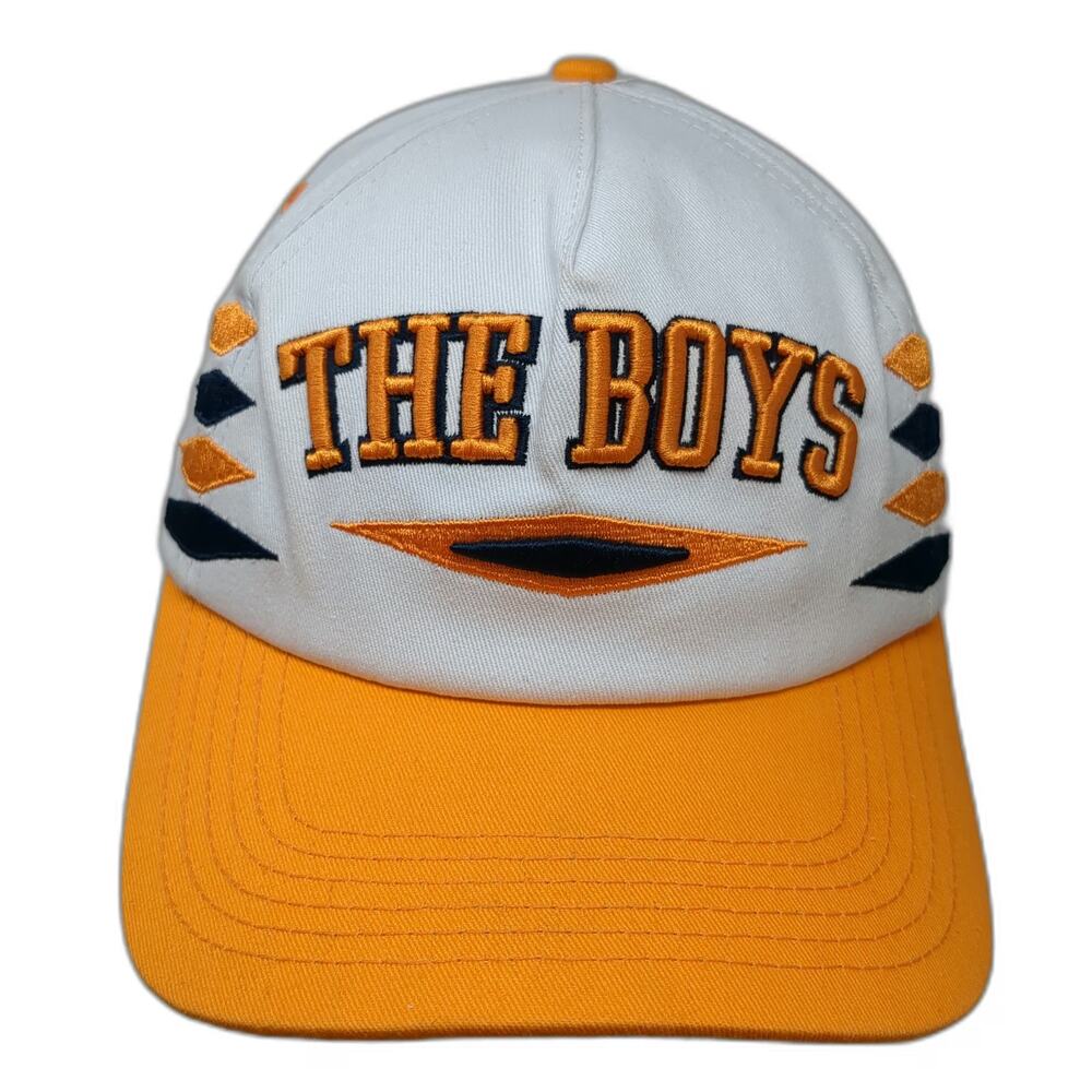Barstool Sports 5 Panel White Hat One Size The Boys Claw Mark Snapback Cotton